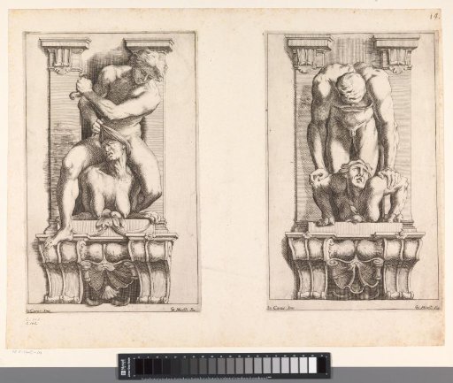 Man subduing a Harpy