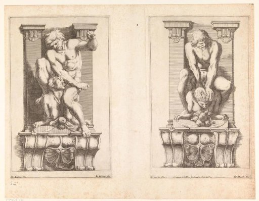 Man subduing a Harpy