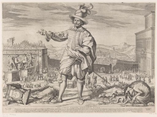 Portrait of Johann Alten, Member of the Swiss Guard and Guide