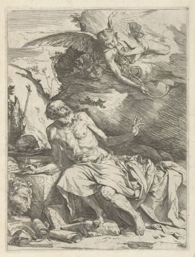 Saint Jerome with the Angel