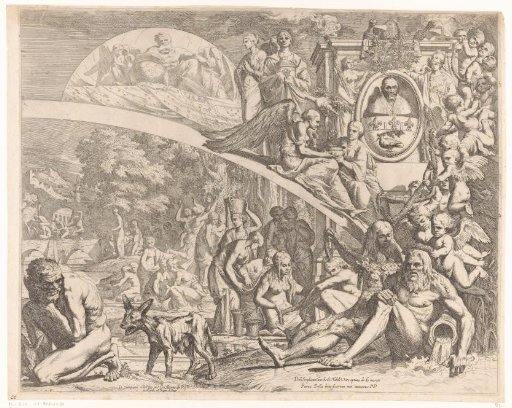 Allegory in honor of Pope Innocent X