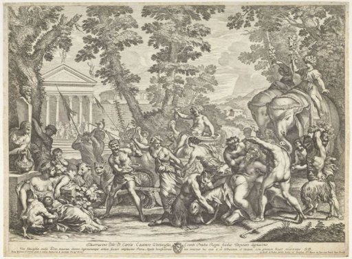 Triumphal procession of Bacchus