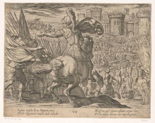 Alexander the Great Attacks Tyre from the Sea