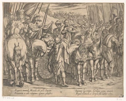 Alexander the Great Finds the Body of Darius