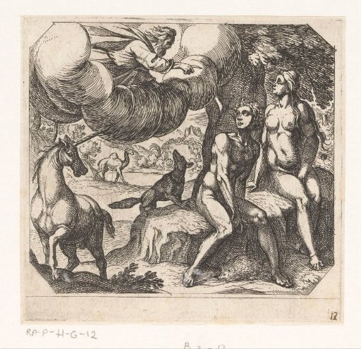 God reproaches Adam and Eve for their disobedience