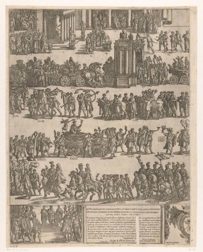 Triumph of a Roman Emperor (left part)