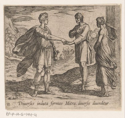 Erysichthon Selling His Daughter
