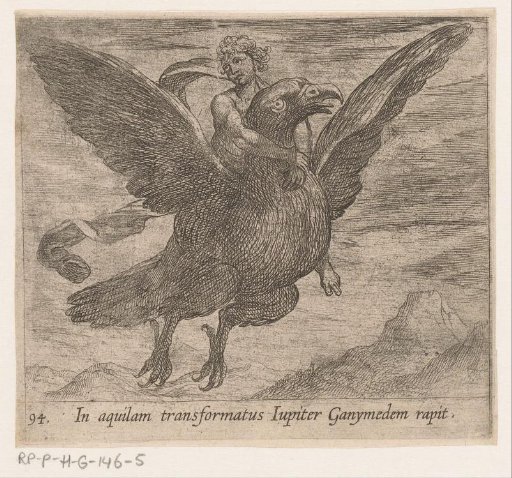 Jupiter en Ganymedes