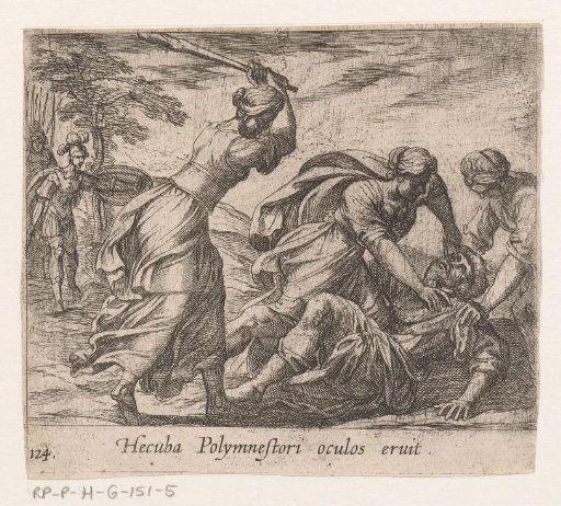 Hecuba and the Trojan Women Murder Polymestor