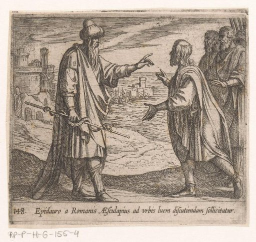 Aesculapius Speaks to the Romans