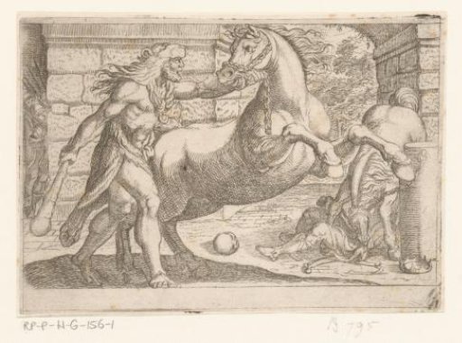 Hercules and the Mares of Diomedes