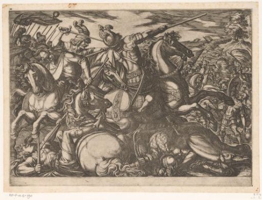 Cavalry Fight in Close Combat