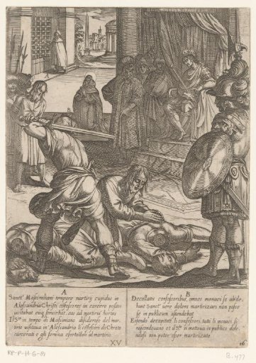 Saint Anthony Visits Christians Imprisoned by Maximianus