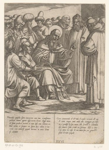Saint Anthony Predicts His Own Death