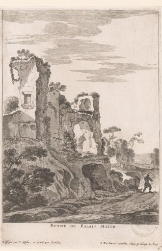 Landscape with a ruin