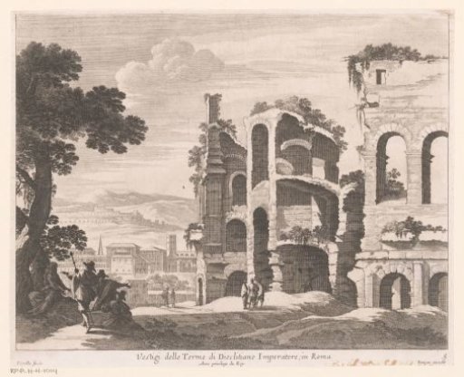View of the Baths of Diocletian
