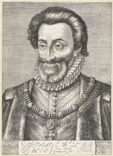 Portrait of King Henry IV of France