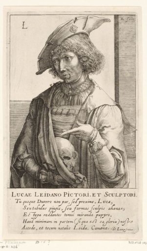 Portrait of Lucas van Leyden