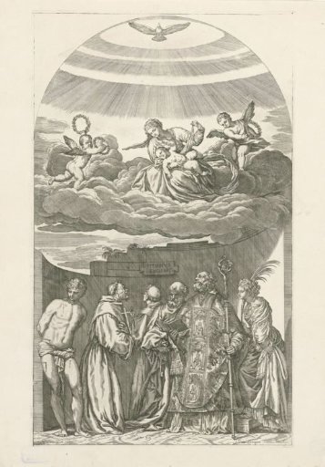 The Virgin Mary with the Child Jesus and Saints