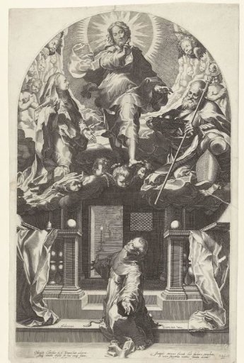 Mary Presenting Saint Francis of Assisi to Christ