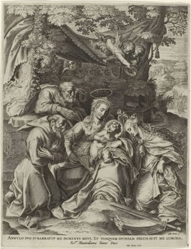 The Mystical Marriage of Saint Catherine of Alexandria