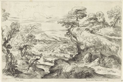 Mountain Landscape with a View of a River
