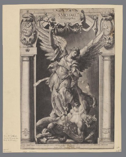 Archangel Michael Slays the Devil