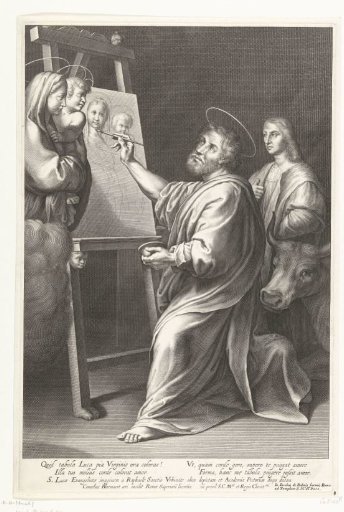 Saint Luke Painting the Virgin