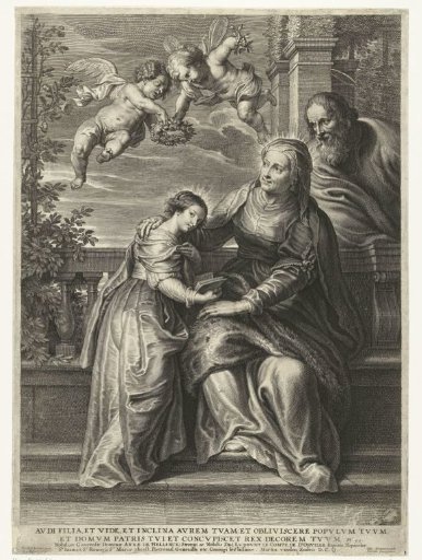 Mary with Her Parents Anne and Joachim