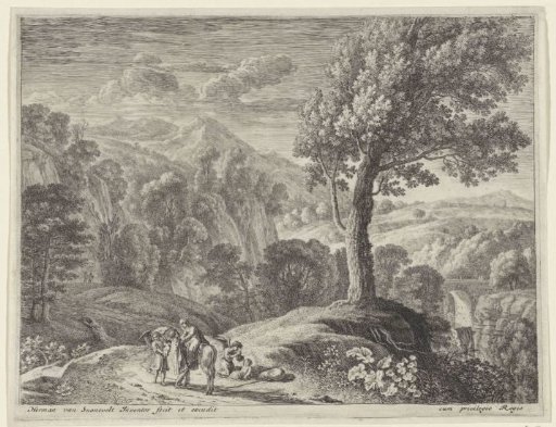Joseph Helps Mary from the Donkey