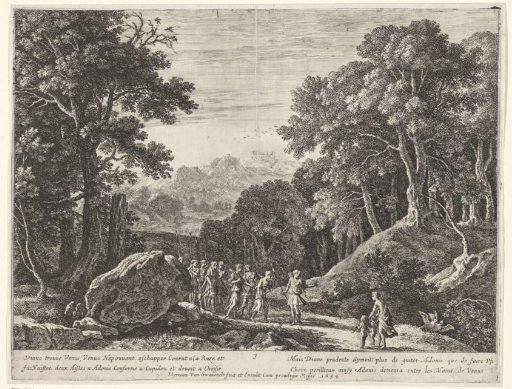 Venus Offers Diana the Choice between Cupid and Adonis