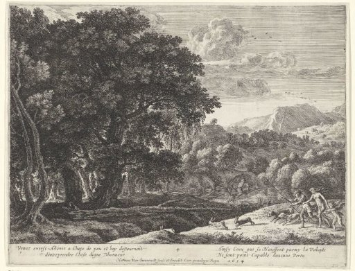 Venus and Adonis on the Hunt
