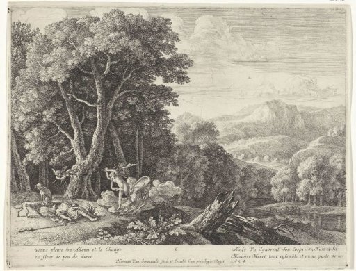 Venus Lamenting the Death of Adonis