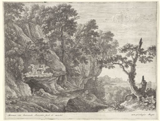 Penitent Mary Magdalene in the Wilderness