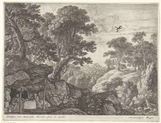 St. Anthony the Great Visits St. Paul the Hermit