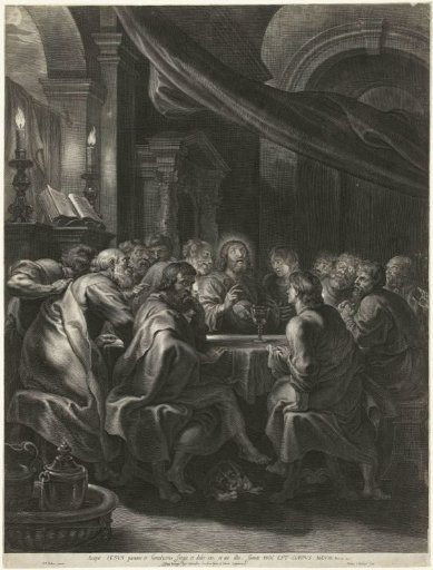 Christ and the Apostles at the Last Supper