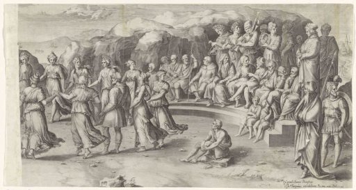 Marriage of Isaac and Rebekah (sheet 2)