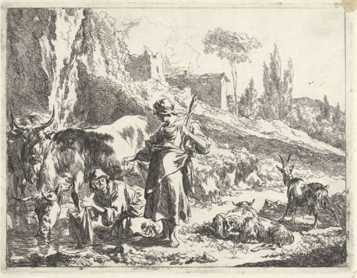 Spinster and Washerwoman
