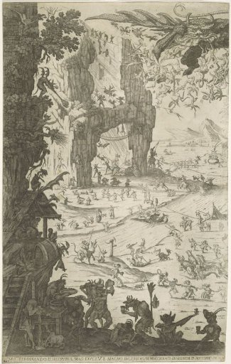 The Temptation of Saint Anthony (Left Part)