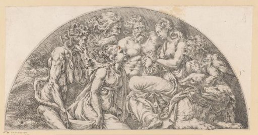 Psyche Receiving the Flask of Proserpina's Beauty