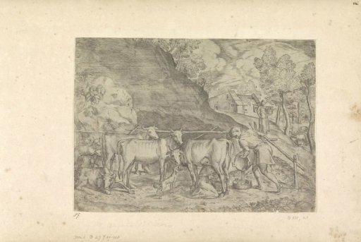Landscape with a Milk Cow