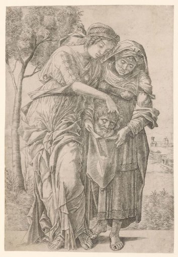 Judith Stopping the Head of Holofernes in a Bag Held by a Maid