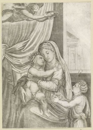 Mary with Child and the Young John the Baptist