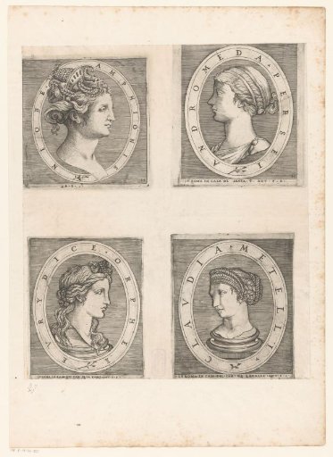 Four female heads