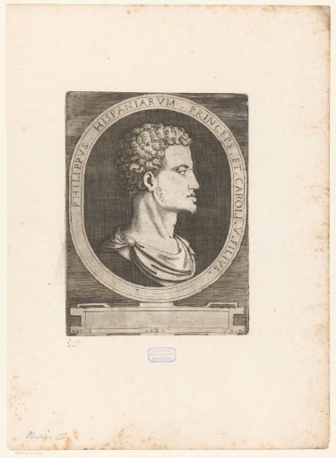 Portrait bust of Philip II, King of Spain