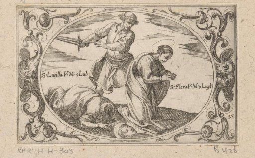 St. Lucilla and St. Flora