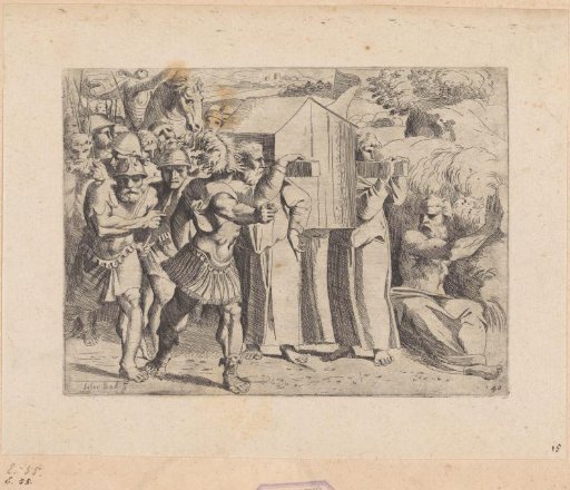 The Israelites Cross the Jordan with the Ark of the Covenant