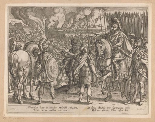 Scipio Africanus leads his army