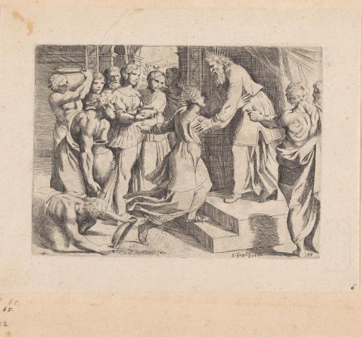 Queen of Sheba Brings Solomon Gifts