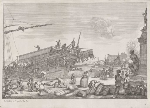 Departure of a Galley in the Harbour of Livorno